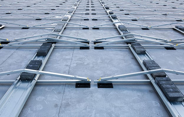 Mounted Roof Solar Rack Structures image.