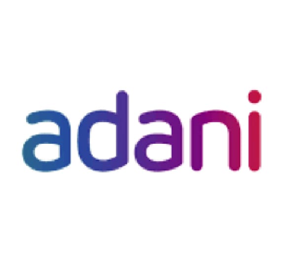 Logo of adani.