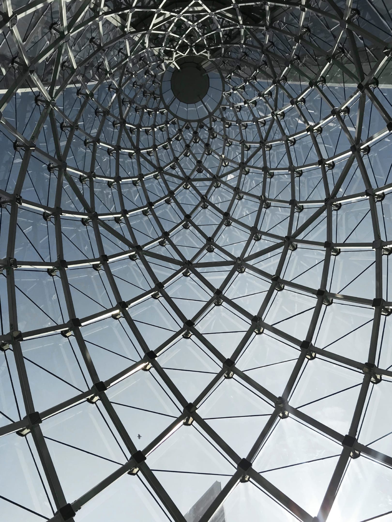 Whirl architecture rooftop using Pre-fabricated metal structures.